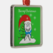 Ornement de Noël de dent de dentiste (Droite)
