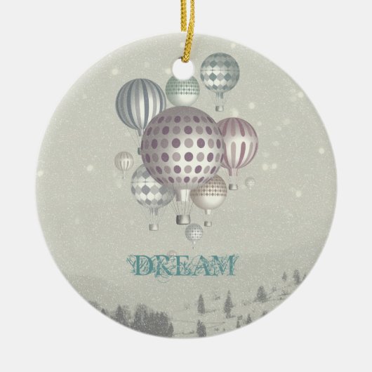 Ornement de Noël de Dreamflight d'hiver (Devant)