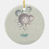 Ornement de Noël de Dreamflight d'hiver (Dos)