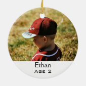 Ornement de Noël de famille à photos multiples (Dos)