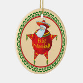 Ornement de Noël de Feliz Navidad (Droite)