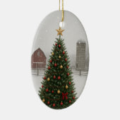 Ornement de Noël de ferme (Droite)