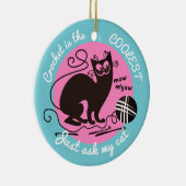 Ornement de Noël de fil de crochets de crochet de (Droite)