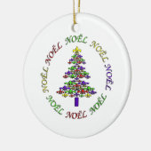 Ornement de Noël de Fleur de Lis Tree Noel (Gauche)