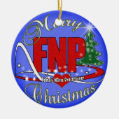 ORNEMENT DE NOËL DE FNP - PRATICIENNE D'INFIRMIÈRE (Devant)
