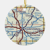 Ornement de Noël de Fredericksburg (Devant)