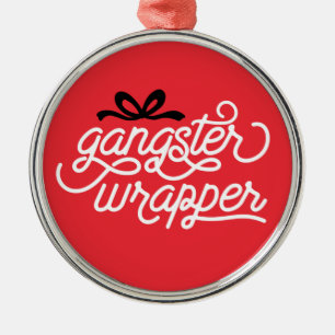 Ornement de Noël de Gangster Wrapper