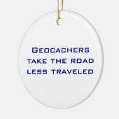 Ornement de Noël de Geocachers (Gauche)