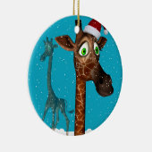 ornement de Noël de girafe (Droite)