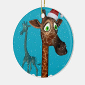 ornement de Noël de girafe (Gauche)