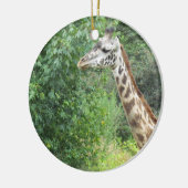 Ornement de Noël de girafe (Gauche)