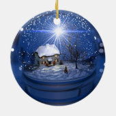 Ornement de Noël de globe de Starlight (Dos)