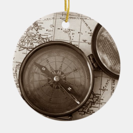 ORNEMENT DE NOËL DE GLOBETROTTER (Devant)