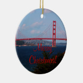 Ornement de Noël de golden gate bridge (Droite)