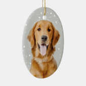 Ornement de Noël de golden retriever (Droite)