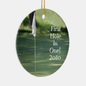 Ornement de Noël de golf (Droite)