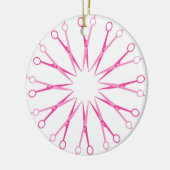 Ornement de Noël de guirlande de cisaillements de (Gauche)