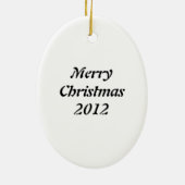 Ornement de Noël de "gymnaste" (Dos)