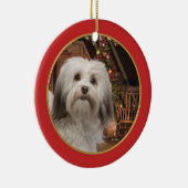 Ornement de Noël de Havanese (Droite)