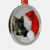 Ornement de Noël de Holley (Chat / Chaton) (Droite)