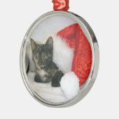 Ornement de Noël de Holley (Chat / Chaton) (Gauche)