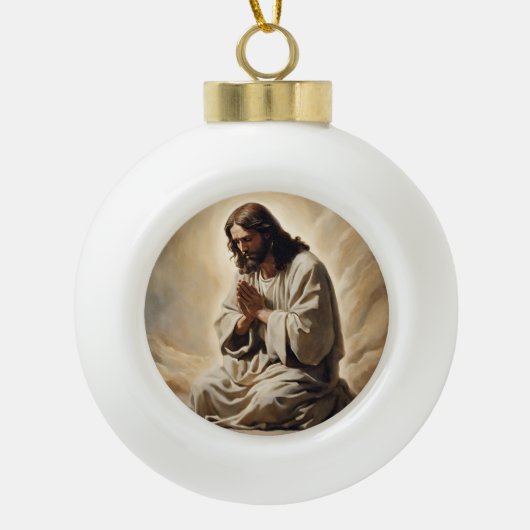 Ornement de Noël de Jésus (Devant)