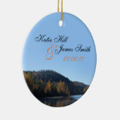 Ornement de Noël de jeunes mariés (Droite)