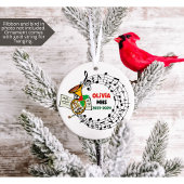 Ornement de Noël de la bande Marching