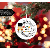 Ornement de Noël de la bande Marching