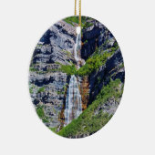 Ornement de Noël de la cascade #1a- de l'Utah - (Droite)