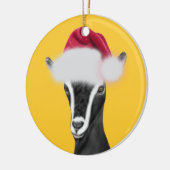 Ornement de Noël de la chèvre alpine (Gauche)