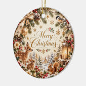 Ornement de Noël de la forêt (Gauche)