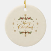 Ornement de Noël de la forêt (Dos)