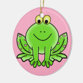 Ornement de Noël de la grenouille (Gauche)