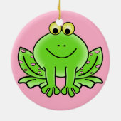 Ornement de Noël de la grenouille (Dos)