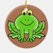 Ornement de Noël de la grenouille (Dos)