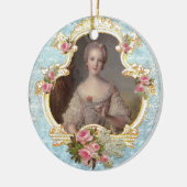 Ornement de Noël de la jeune Marie-Antoinette (Gauche)