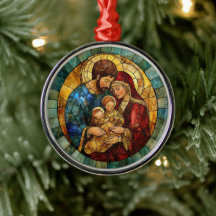 Ornement de Noël de la Nativité de la Sainte Famil