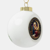Ornement de Noël de la Nativité – Double Face (Gauche)