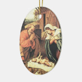 Ornement de Noël de la Sainte Famille (Gauche)