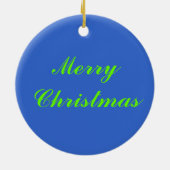 Ornement de Noël de la tortue (Dos)