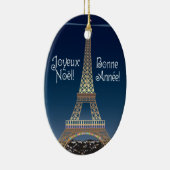 Ornement de Noël de la Tour Eiffel (Droite)