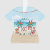 Ornement de Noël de l'Aloha (devant)