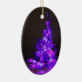 Ornement de Noël de l'arbre pourpre (Droite)