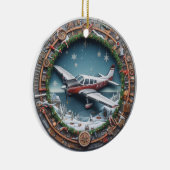 Ornement de Noël de l'avion (Droite)