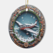 Ornement de Noël de l'avion (Gauche)