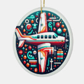 Ornement de Noël de l'avion (Gauche)