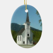 Ornement de Noël de l'église (Dos)