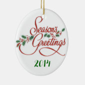 Ornement de Noël de l'enseignant sur mesure (Droite)