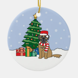 Ornement de Noël de Leonberger